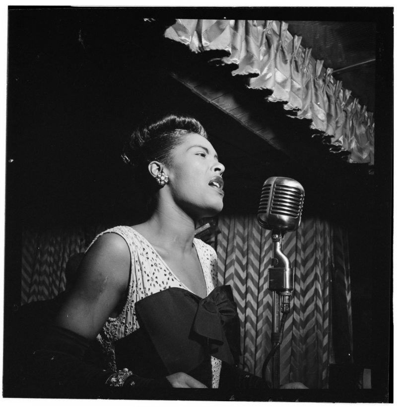 lossy page1 800px Billie Holiday Downbeat New York N.Y. ca. Feb. 19