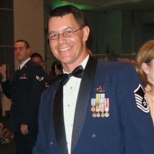 Joe Antanacio in the U.S. Air Force