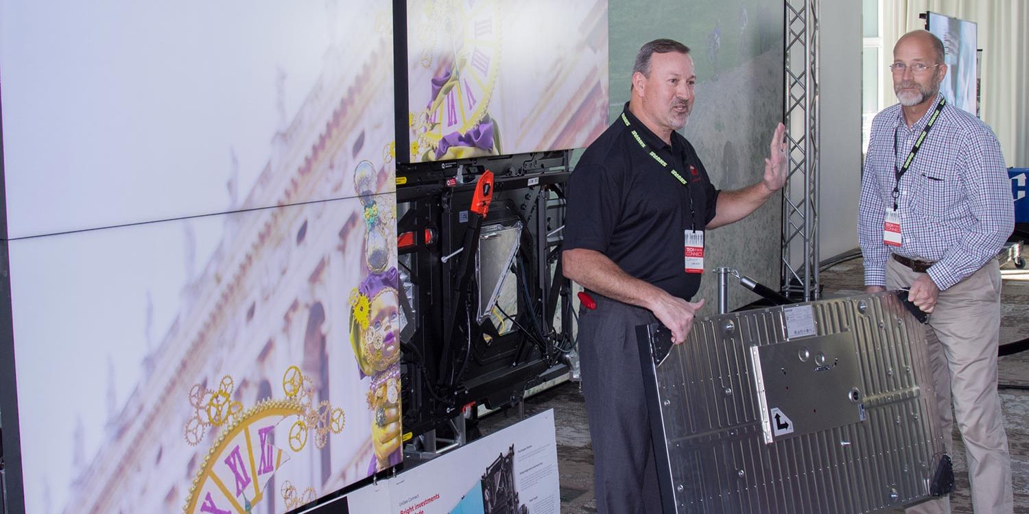 Mainline Marketing Product demo installation